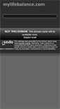 Mobile Screenshot of mylifebalance.com